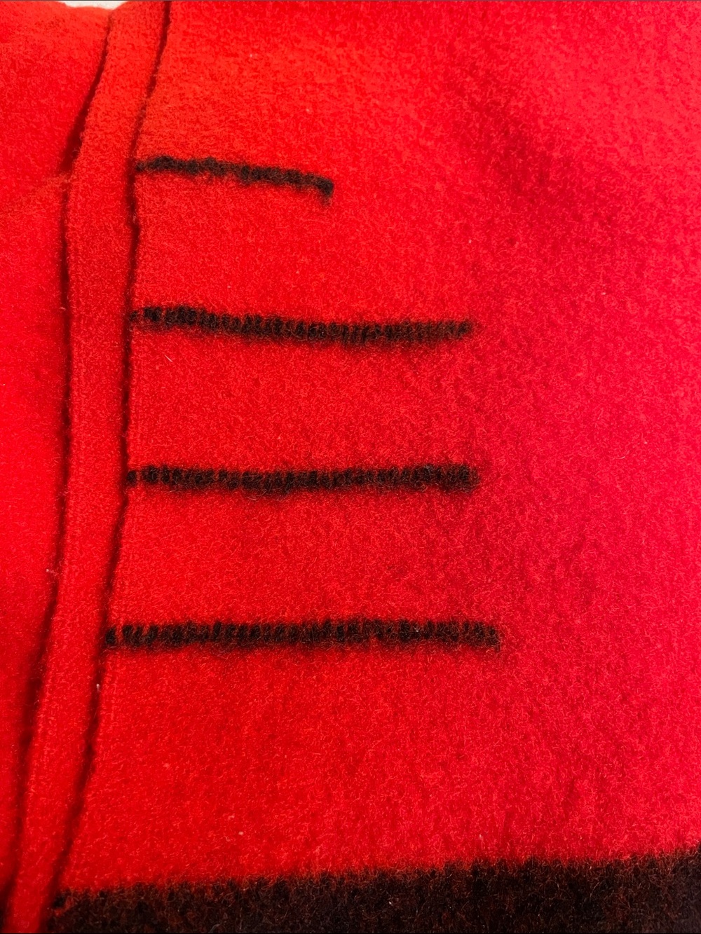 Hudson Bay vintage wool blanket 3.5 points - Picture 3 of 5